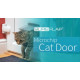 SureFlap Microchip Cat Door - wooden fitting (including batteries) 